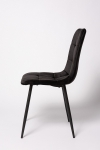 Стул  ОКС- 1225   G 62- 50 черный вельвет
